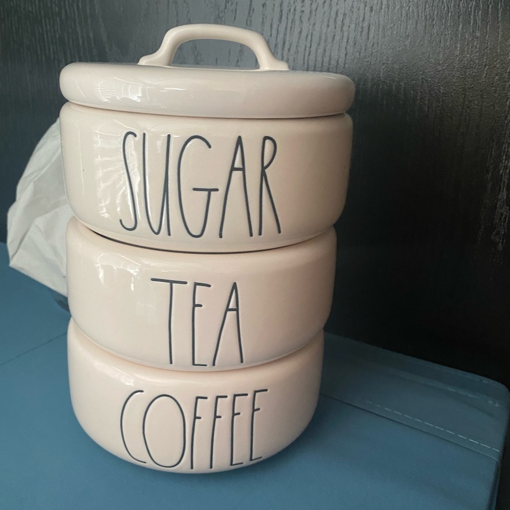 Rae Dunn Stacked Canister